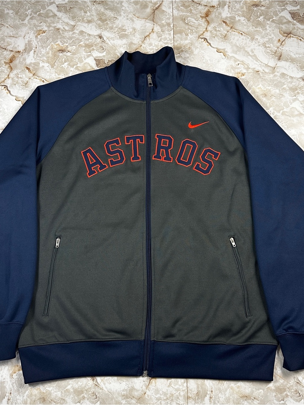 Nike Houston Astros MLB Full Zip Track Jacket Men’s Size Large